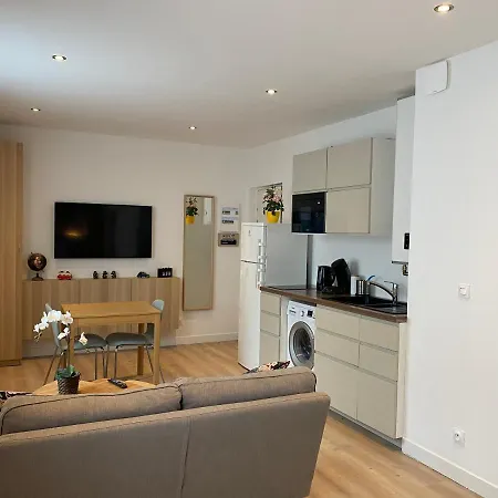 28m2 Avec Parking Privé - Lycée Roosevelt - Arena - Gare Apartamento
